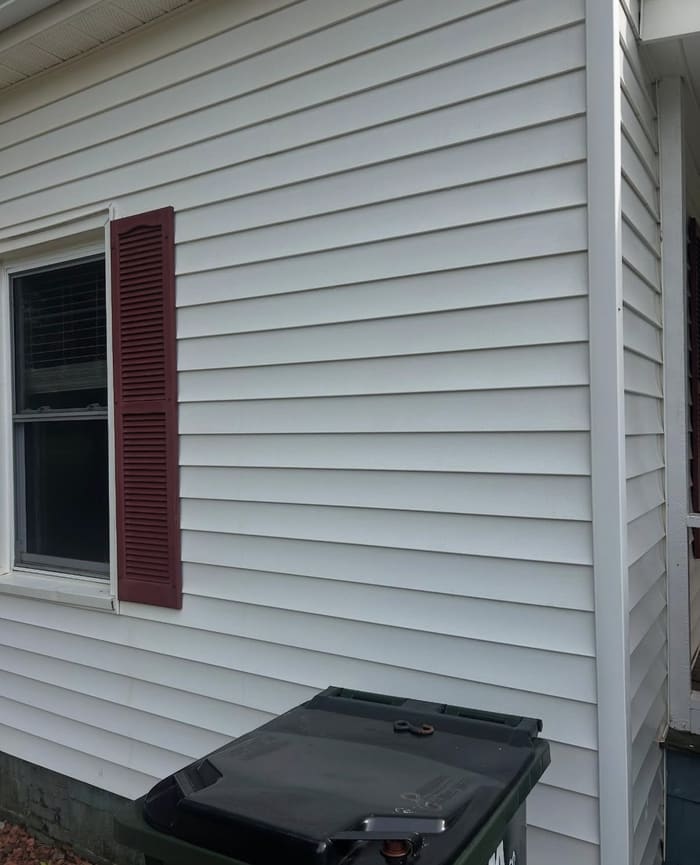 Clean bright siding after soft washing in Athens, GA
