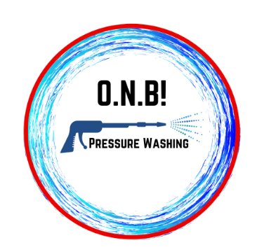 O.N.B Pressure Washing logo